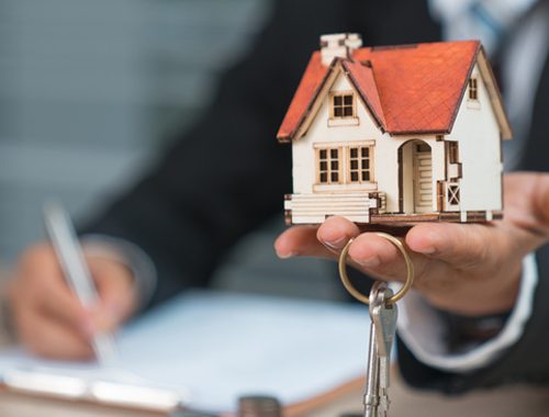 House key in home insurance